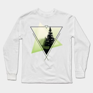 Green forest Long Sleeve T-Shirt